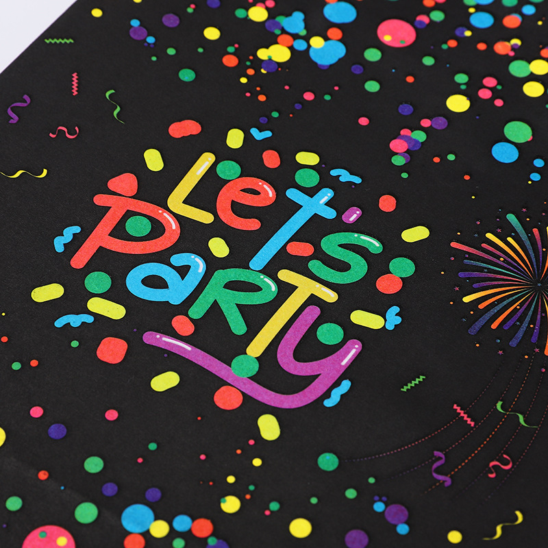 Glow In Dark Paper Gift Bag Ne - Let'S Party Event Supply review and price