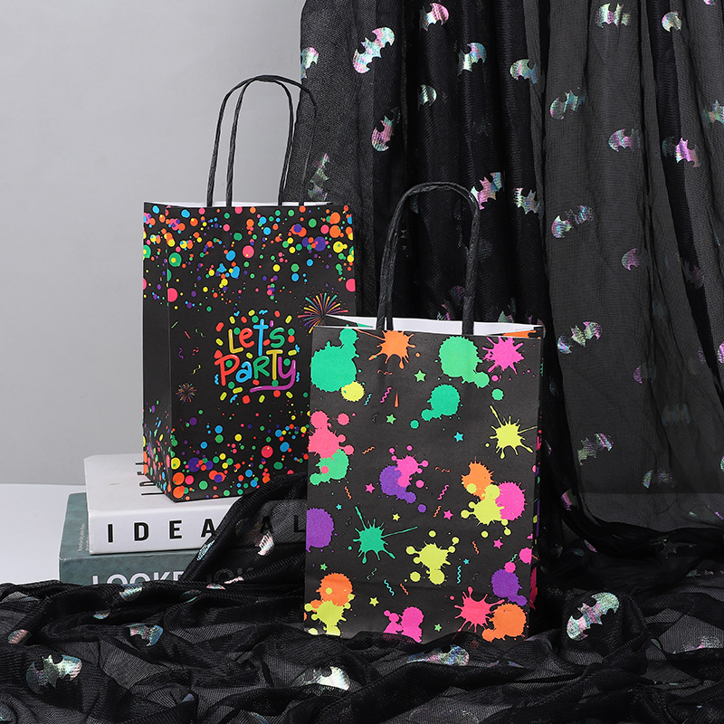 Glow In Dark Paper Gift Bag Ne - Let'S Party Event Supply review and price