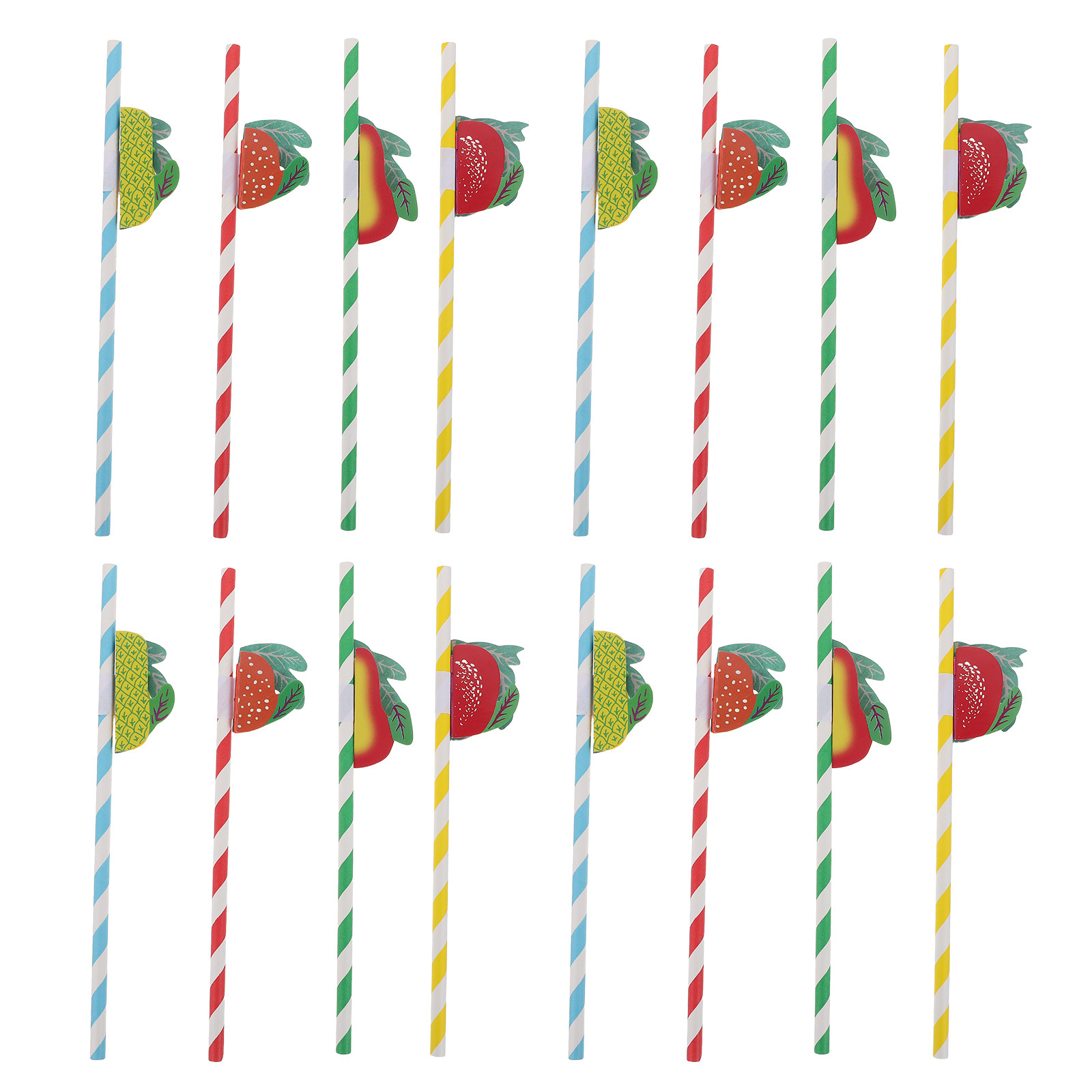 50Pcs Colorful Swirl Paper Str - Paper Straw Color review and price