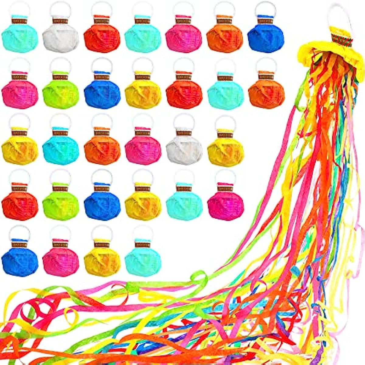 10Pcs Poppers Hand Throw Strea - Confetti Cannon Tube review and price