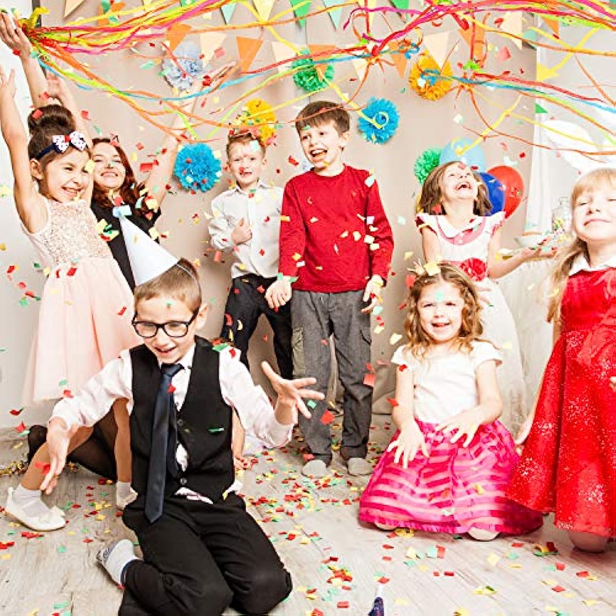 10Pcs Poppers Hand Throw Strea - Confetti Cannon Tube review and price