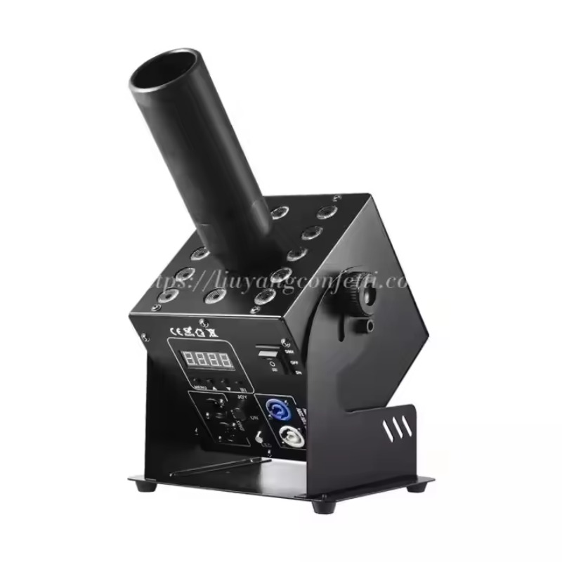 DMX RGB LED CO2 Cannon Jet Mac - Event Party Dj review and price