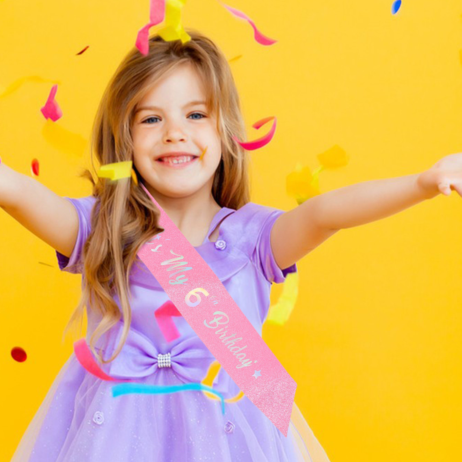 Pink Glitter Birthday Sash 5 P - Birthday Sash Glitter review and price
