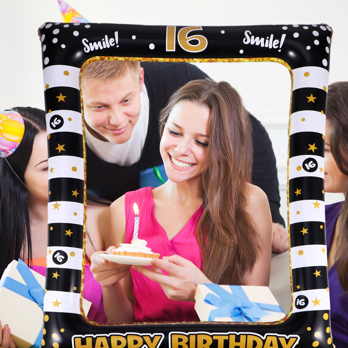 Inflatable Selfie Picture Fram - Photo Booth Frame review and price