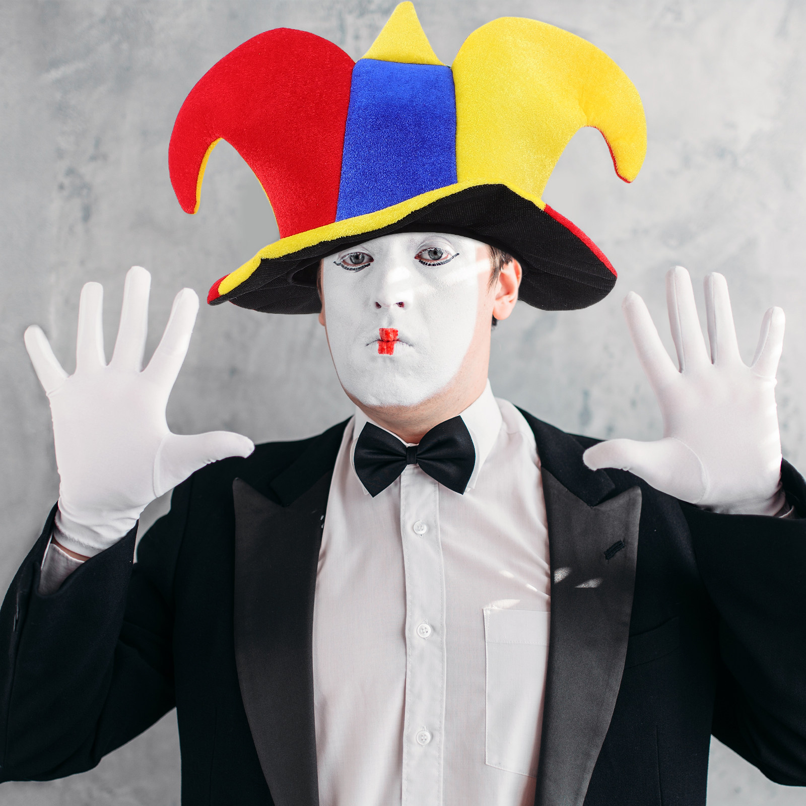 Adult Clown Cone Hat Colorful  - Party Hat Cone review and price