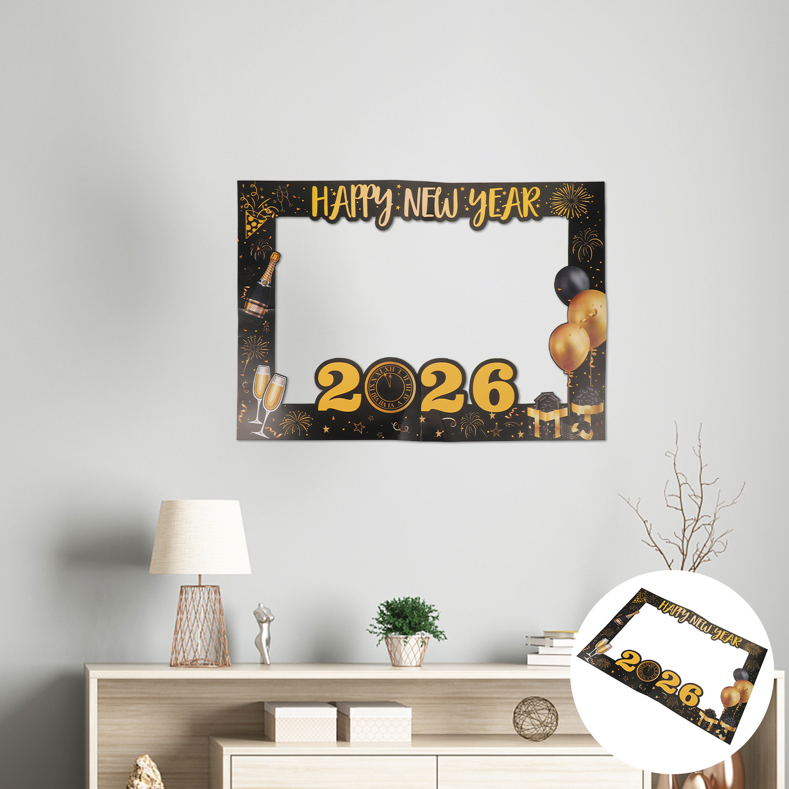 Large Handheld Cardboard New Y - Photo Booth Frame review and price